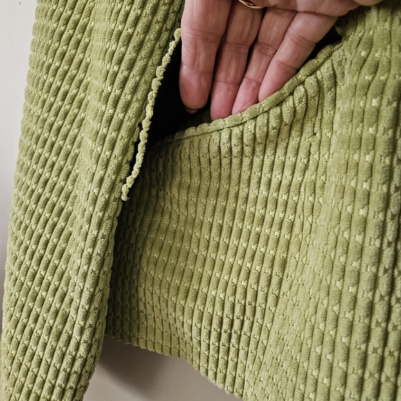 Abbie Mags Green Chenille Jacket - Picture 6 of 8